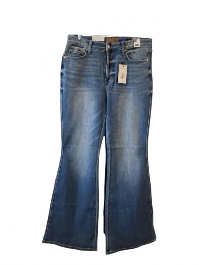 Judy Blue Women's Tummy Control Jeans In Medium Wash In Blue
