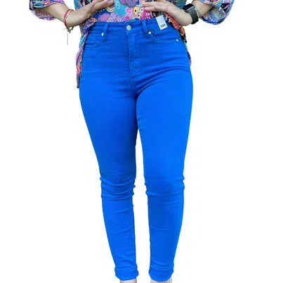 Judy Blue Women's Tummy Control Skinny Jeans In Blue