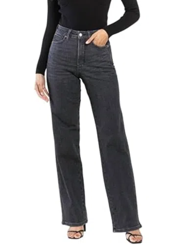 Judy Blue Working Hard Jeans Curvy In Washed Black