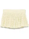 Judy Turner Cecil Mini Skirt In Neutral