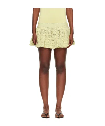 Judy Turner Cecil Miniskirt In White