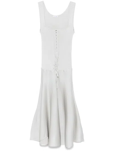 JUDY TURNER SILK MIDI DRESS - WOMEN'S - SILK