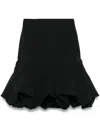 Judy Turner Swanson Mini Skirt In Black