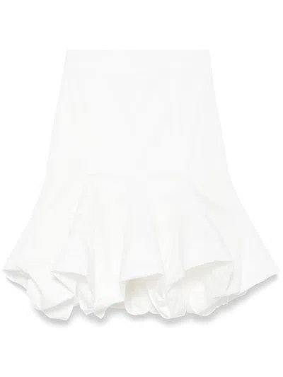 JUDY TURNER SWAN MINISKIRT - WOMEN'S - COTTON