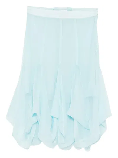 Judy Turner Swanson Skirt In Blue