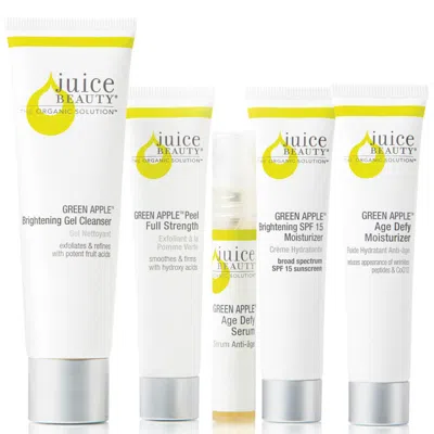 Juice Beauty Brightening Solutions Kit - Unisex Mini Set In White