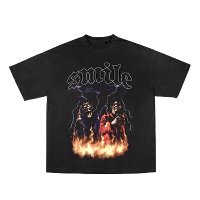 Pre-owned Juice Wrld Men's  X The Weeknd Spirits Tee Shirt In Black
