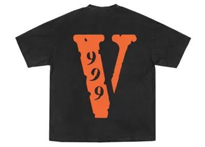 Pre-owned Juice Wrld Men's  X Vlone 999 T-shirt In Black