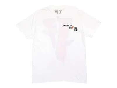 Pre-owned Juice Wrld Men's  X Vlone Butterfly T-shirt In White