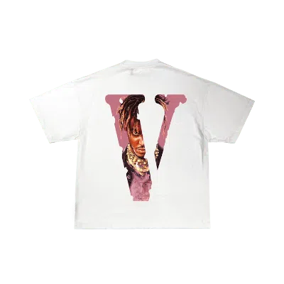 Pre-owned Juice Wrld Men's  X Vlone Legends Never Die T-shirt In White