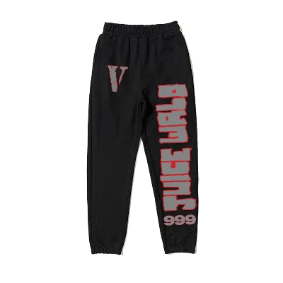 Pre-owned Juice Wrld Men's  X Vlone Lljw Sweatpants In Black
