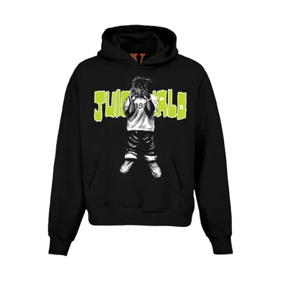 Pre-owned Juice Wrld Men's  X Vlone Moty Hoodie In Black
