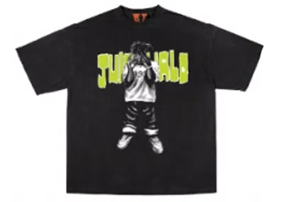 Pre-owned Juice Wrld Men's  X Vlone Moty Man Of The Year T-shirt In Black/green