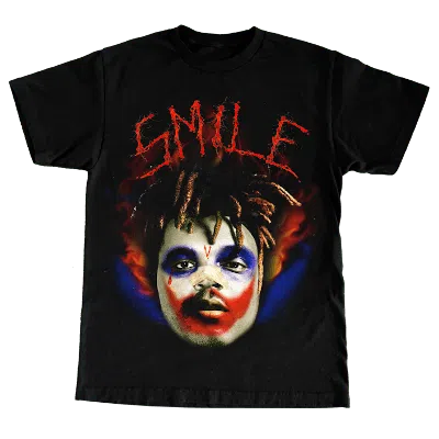 Pre-owned Juice Wrld Men's  X Xo X Vlone Joker Tee Shirt In Black