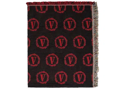 Pre-owned Juice Wrld X Vlone Cirlce Blanket In Black