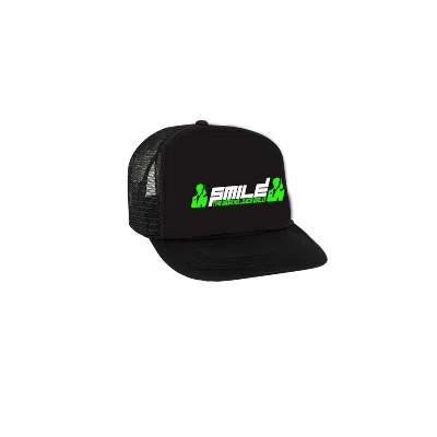 Pre-owned Juice Wrld X Xo X Vlone Double Agent Trucker Hat In Black