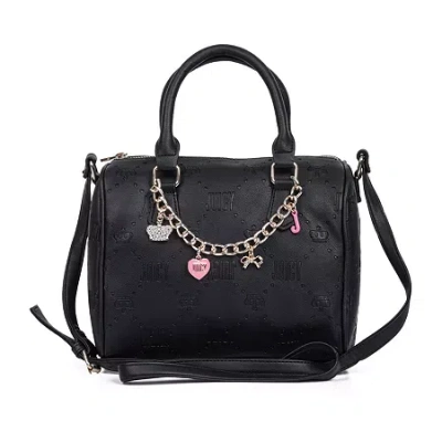 Juicy By Juicy Couture A Little Crush Satchel In Black