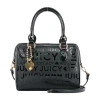 Juicy By Juicy Couture Chain My Heart Satchel In Black