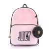 Juicy By Juicy Couture On The Right Track Velour Womens Backpack In Pink
