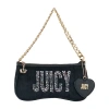 Juicy By Juicy Couture Shine Bright Shoulder Bag In Black