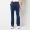 Juicy By Juicy Couture Womens Juniors Straight Mid Rise Track Pant In Blue