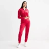 Juicy By Juicy Couture Womens Lightweight Juniors Track Suit Gift Set In Red