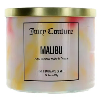 Juicy Couture 14.5 oz Soy Wax Blend 3 Wick Candle- Malibu In Multi