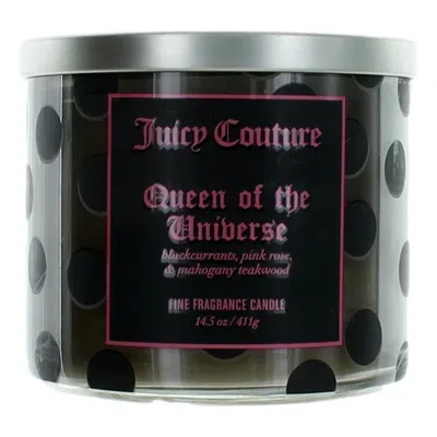 Juicy Couture 14.5 oz Soy Wax Blend 3 Wick Candle- Queen Of The Universe In Multi