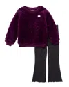 Juicy Couture 2pc Pullover & Legging Set In Red