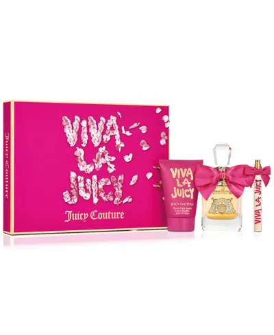 Juicy Couture 3-pc. Viva La Juicy Eau De Parfum Gift Set In No Color