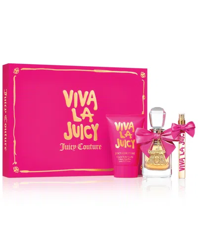 Juicy Couture 3-pc. Viva La Juicy Eau De Parfum Gift Set In No Color