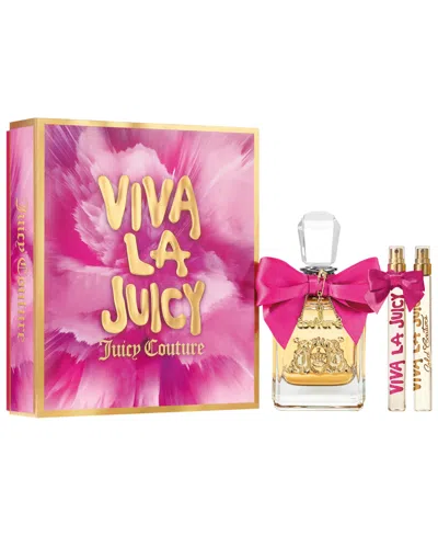 Juicy Couture 3-pc. Viva La Juicy Eau De Parfum Spray Set In Transparent