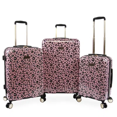 Juicy Couture 3-piece Hardside Spinner Luggage Set