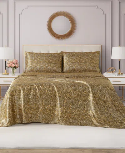 Juicy Couture 3 Piece Satin Sheet Set, Twin Xl