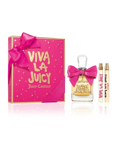 Juicy Couture 3-piece Viva La Juicy Eau De Parfum Spray Gift Set In No Color