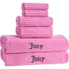 Juicy Couture Alyssa 6-piece Towel Set In Pink