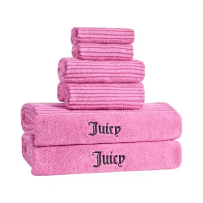 Juicy Couture Alyssa 6-piece Towel Set In Pink