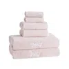 Juicy Couture Alyssa Bath Towel Set In Pink