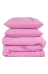 Juicy Couture Amora Gathered Heart Comforter & Sham Set In Pink