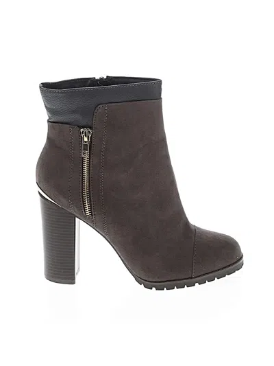 Pre-owned Juicy Couture Ankle Boots In Gray