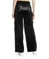 JUICY COUTURE AUDREE CARGO TROUSERS