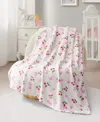 Juicy Couture Baby Plush Throw Blankets, 40" X 50" In Multi