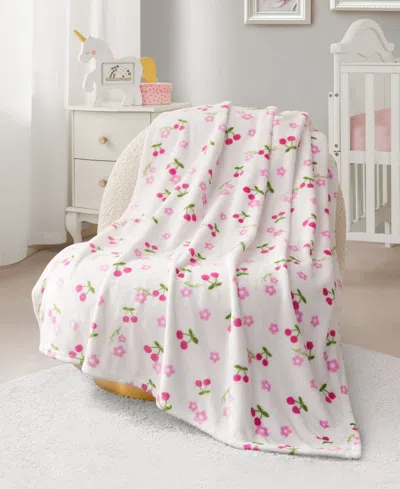 Juicy Couture Baby Plush Throw Blankets, 40" X 50" In Multi