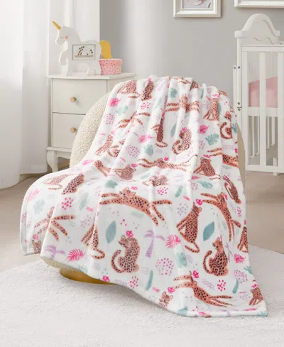 Juicy Couture Baby Plush Throw Blankets, 40" X 50" In Multi