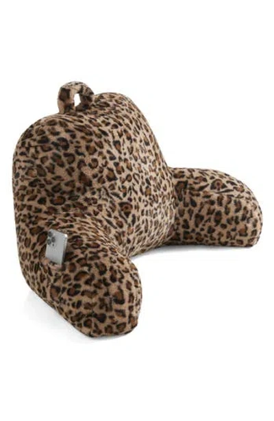 Juicy Couture Backrest Pillow In Leopard