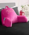 Juicy Couture Backrest Polyester Pillow With Pocket, 30" X 17" In Pink