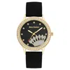 Juicy Couture Black Synthetic Women's Watch In Black