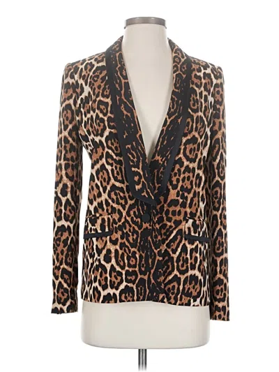 Pre-owned Juicy Couture Blazer Jacket In Tan