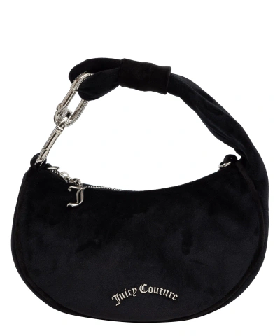 Juicy Couture Blossom Small Hobo Bag In Black