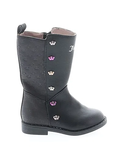 Pre-owned Juicy Couture Kids' Boots In Black